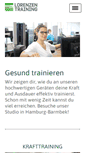 Mobile Screenshot of lorenzentraining.de